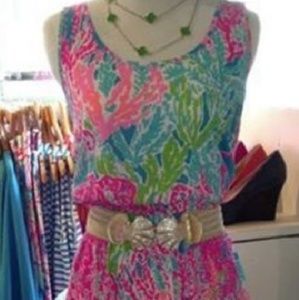 Lilly pultizer Let's cha cha maxi dress